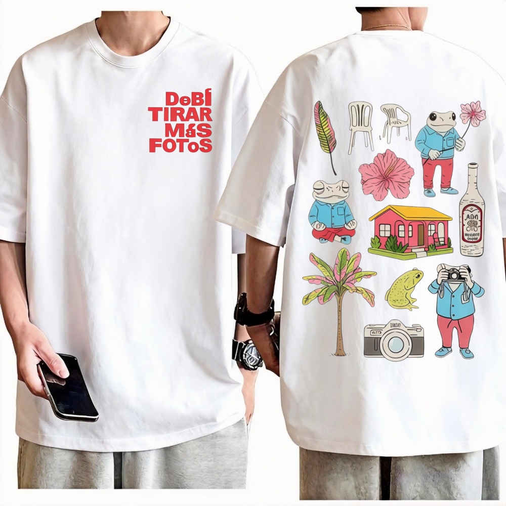 Foto Street Fashion - Футболка Rapper Bad Bunny Debi Tirar