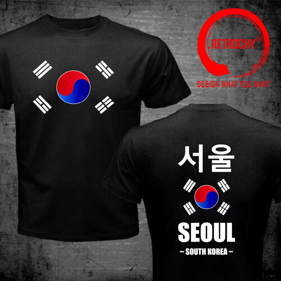 Street Fashion Seoul - Забавный дизайн, футболка с изображением Сеула,