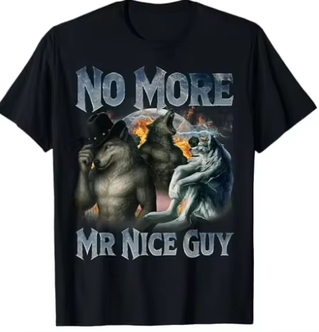 Street Fashion For Short Guys - Футболка «Больше никакого милашного парня» с