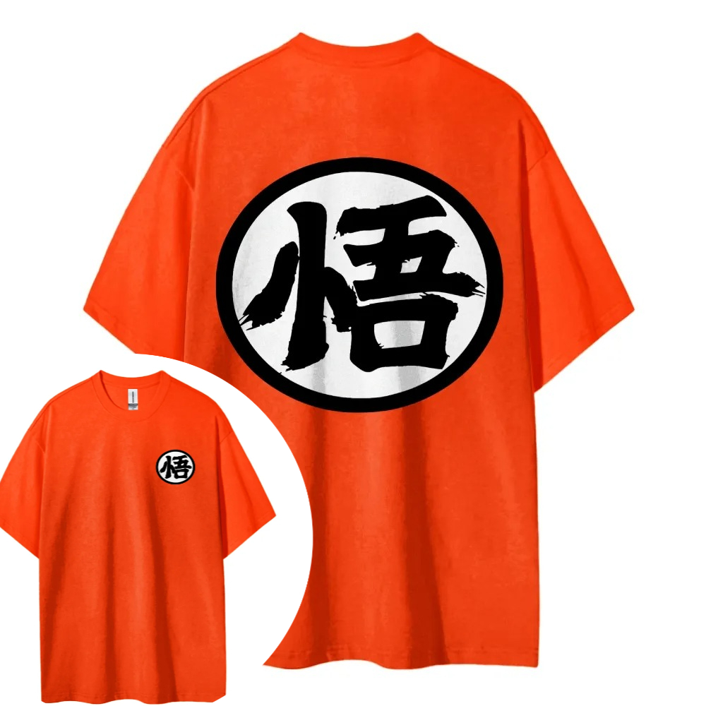 Street Fashion Japan Brand - Dragon Ball Hot Blooded Animation Trend