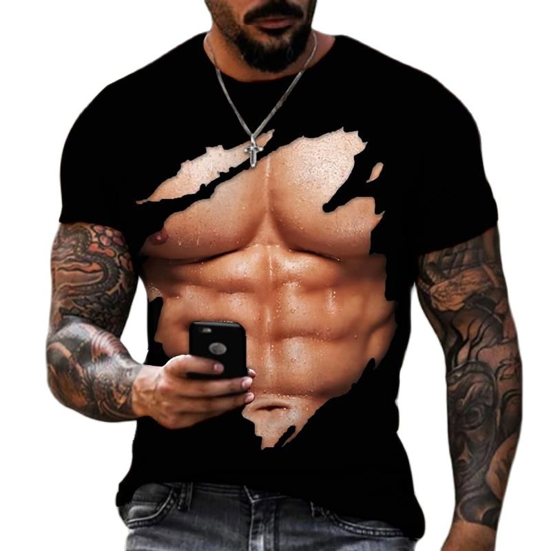 Футболка мужская с 3D-принтом, – обзор и цена Street Fashion For Short Guys