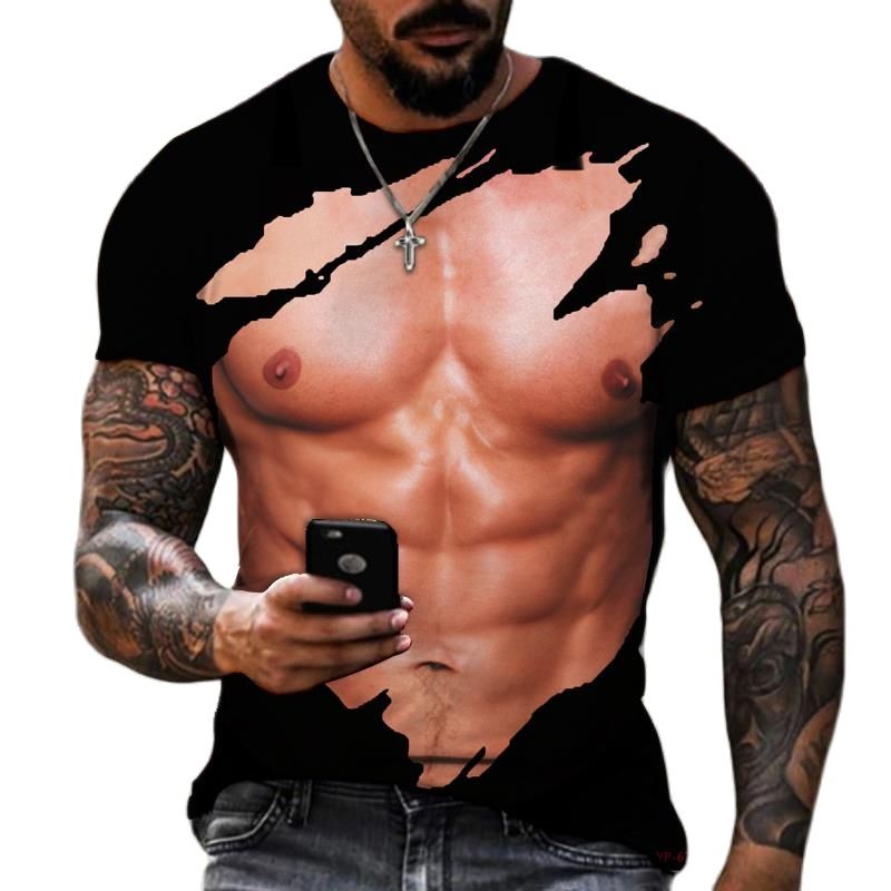 Футболка мужская с 3D-принтом, – обзор и цена Street Fashion For Short Guys