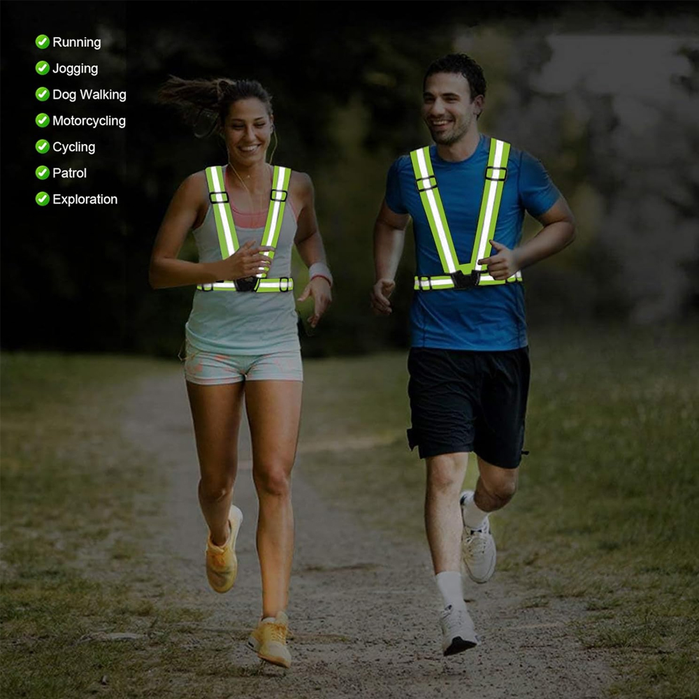 1 шт., жилет для ночного бега, – обзор и цена Reflective Jacket Running
