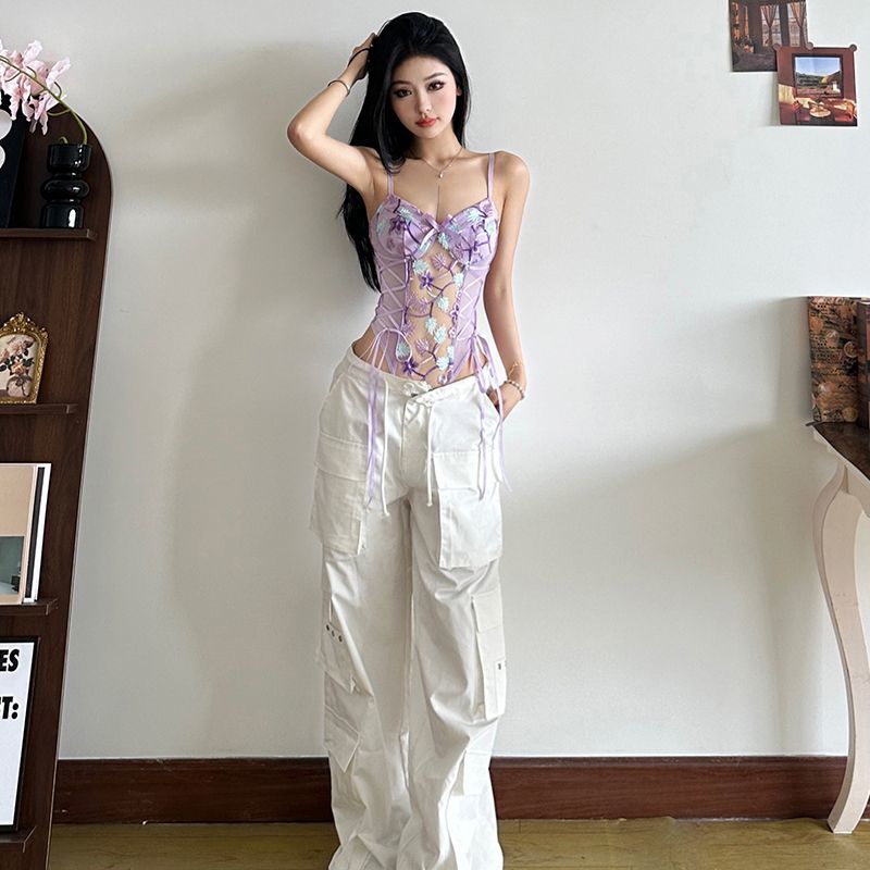 Летний модный комбинезон-боди  – обзор и цена Street Fashion China Girl