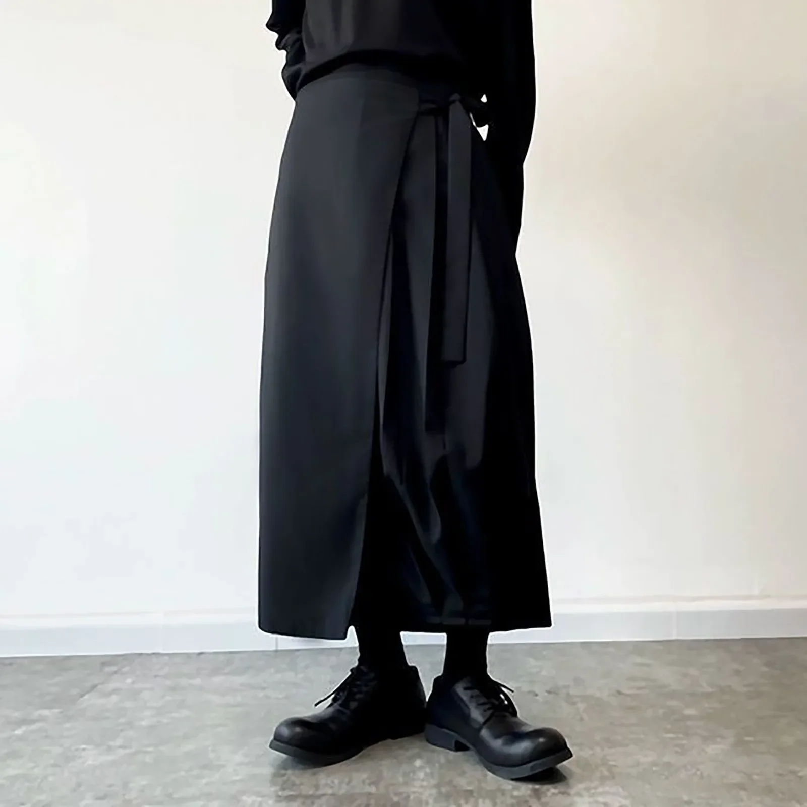 Мужская юбка в темном стиле в  – обзор и цена Street Fashion In Japanese